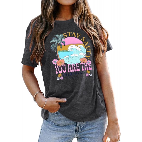  Christian Bible Verse Tshirt Summer Beach Graphic Tees Hawaiian Tops